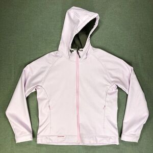 Salomon Jacket Womens L Lavender Fleece Outdoor Athletic Running Lounging Hoodie